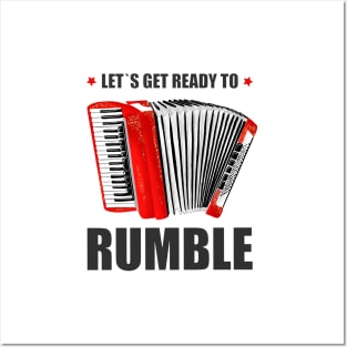 Accordion: Let's get ready to rumble Posters and Art